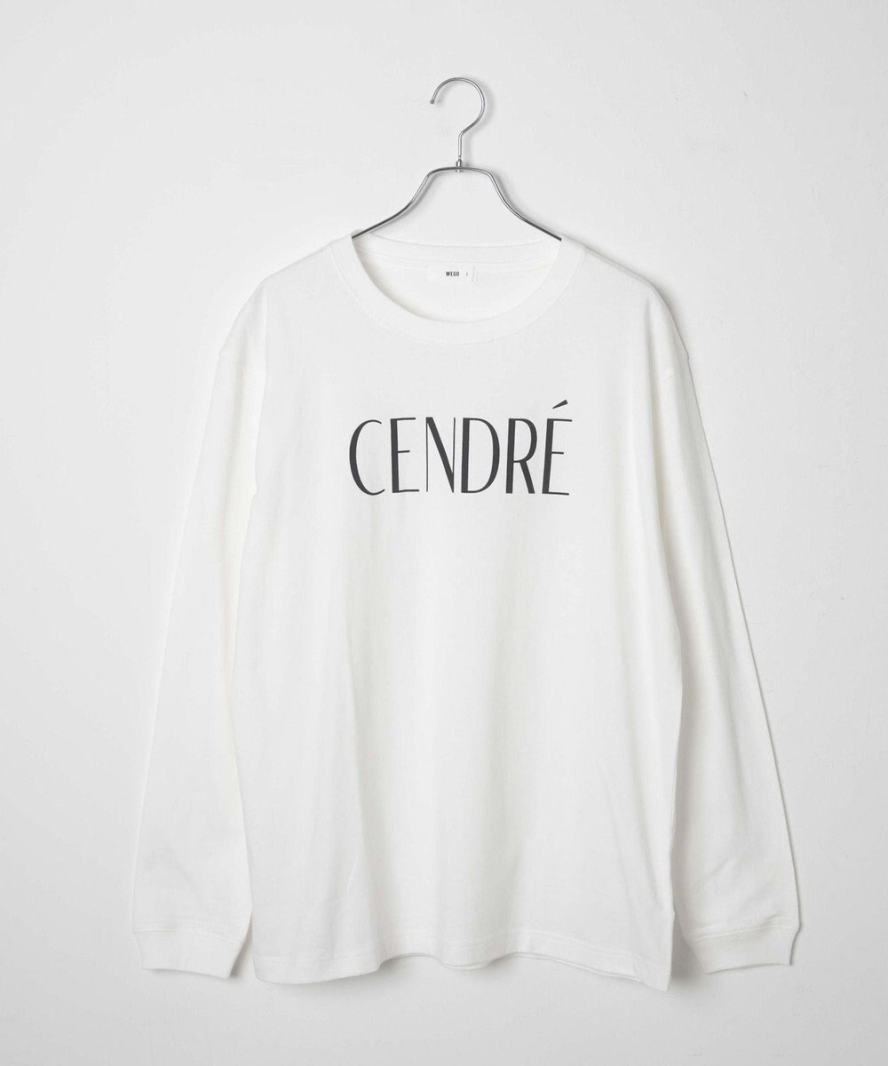 WEGO 【WEB限定】クルーネックプリントロンT 