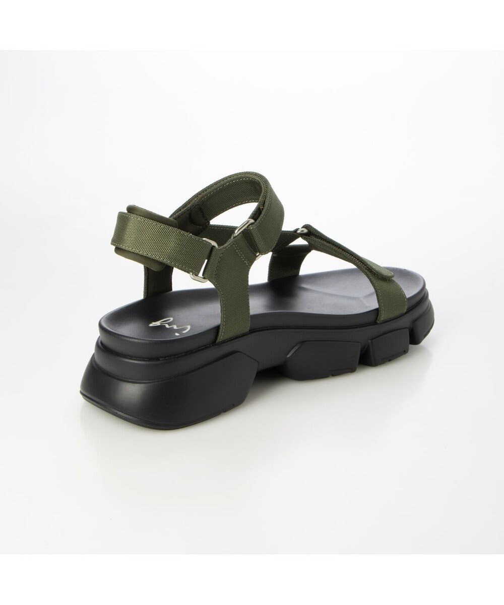 ing <ing>ボリュームソールスポーツサンダル 