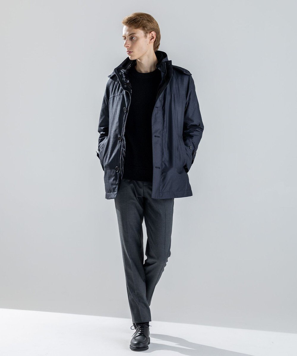 JOSEPH HOMME 【新素材】ペーパーウールミックス　クルーネックニット 