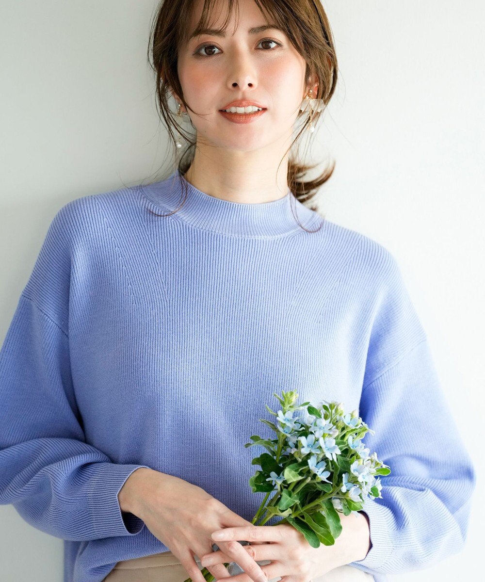 ANY SIS S ラインポイント ニット 