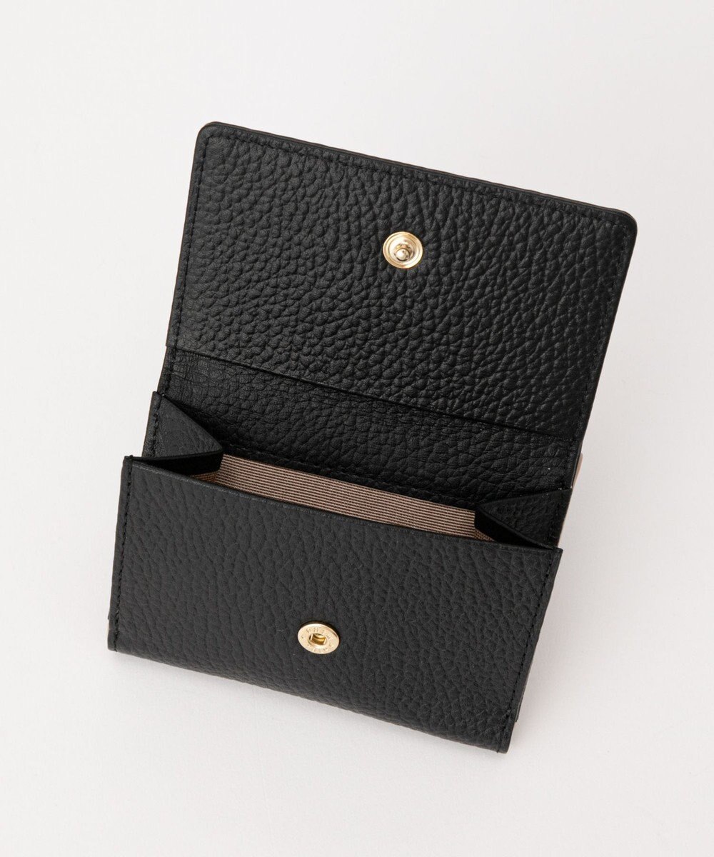 russet 《soeru》モノグラムプレート三つ折りウォレット(SO-397) 