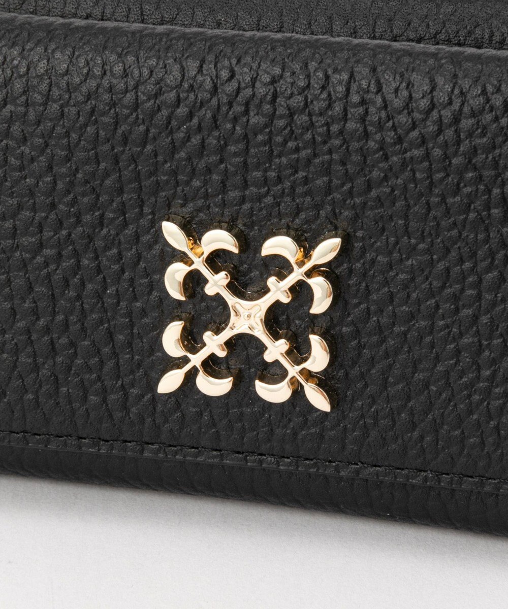 russet 《soeru》モノグラムプレート三つ折りウォレット(SO-397) 