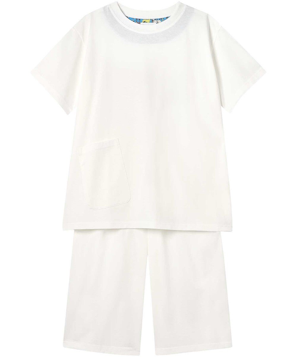 une nana cool 【綿100％】シルケット天竺半袖パジャマ MADE WITH LIBERTY FABRIC 