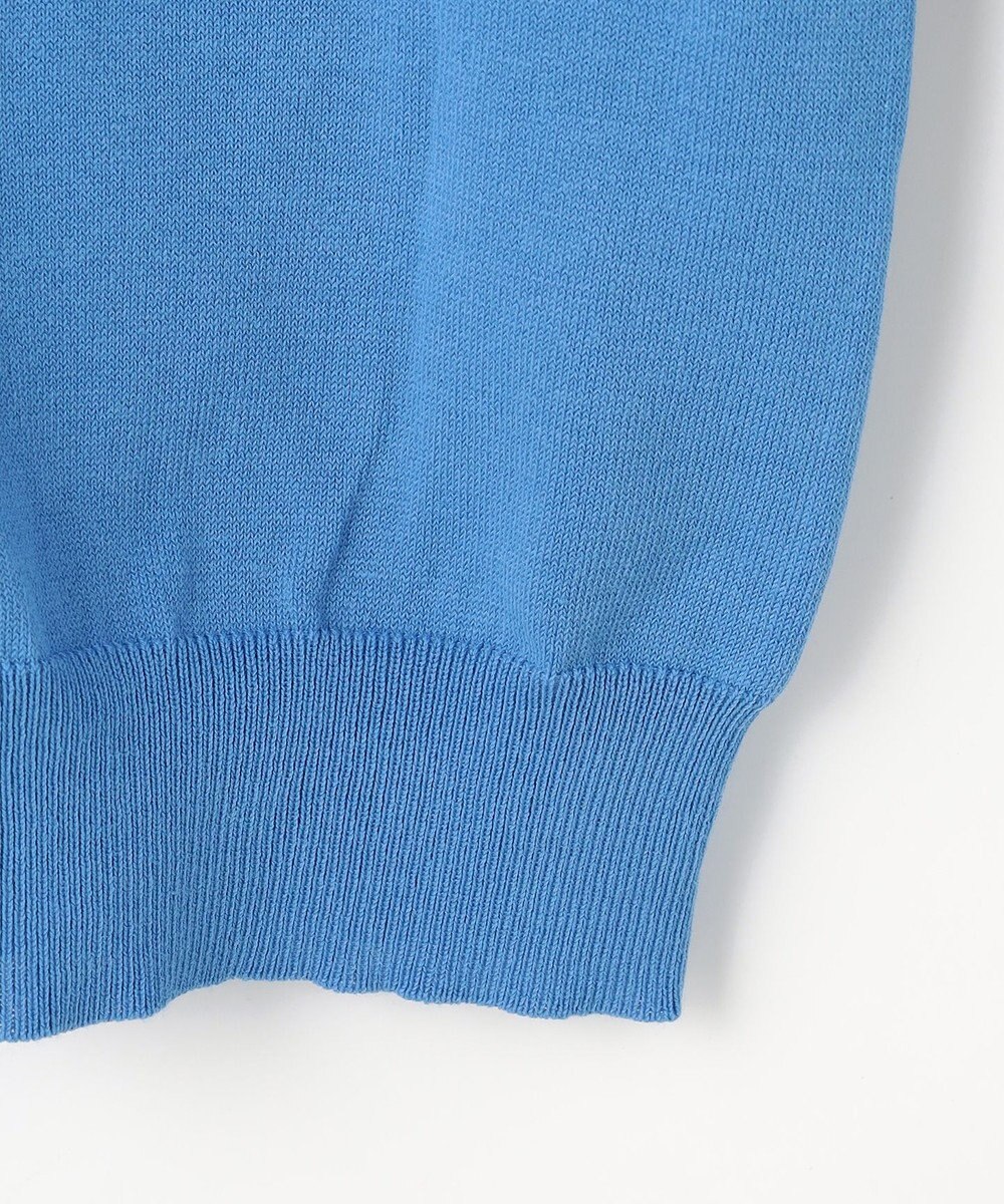 ANY L コットンブレンドポロカーデ 