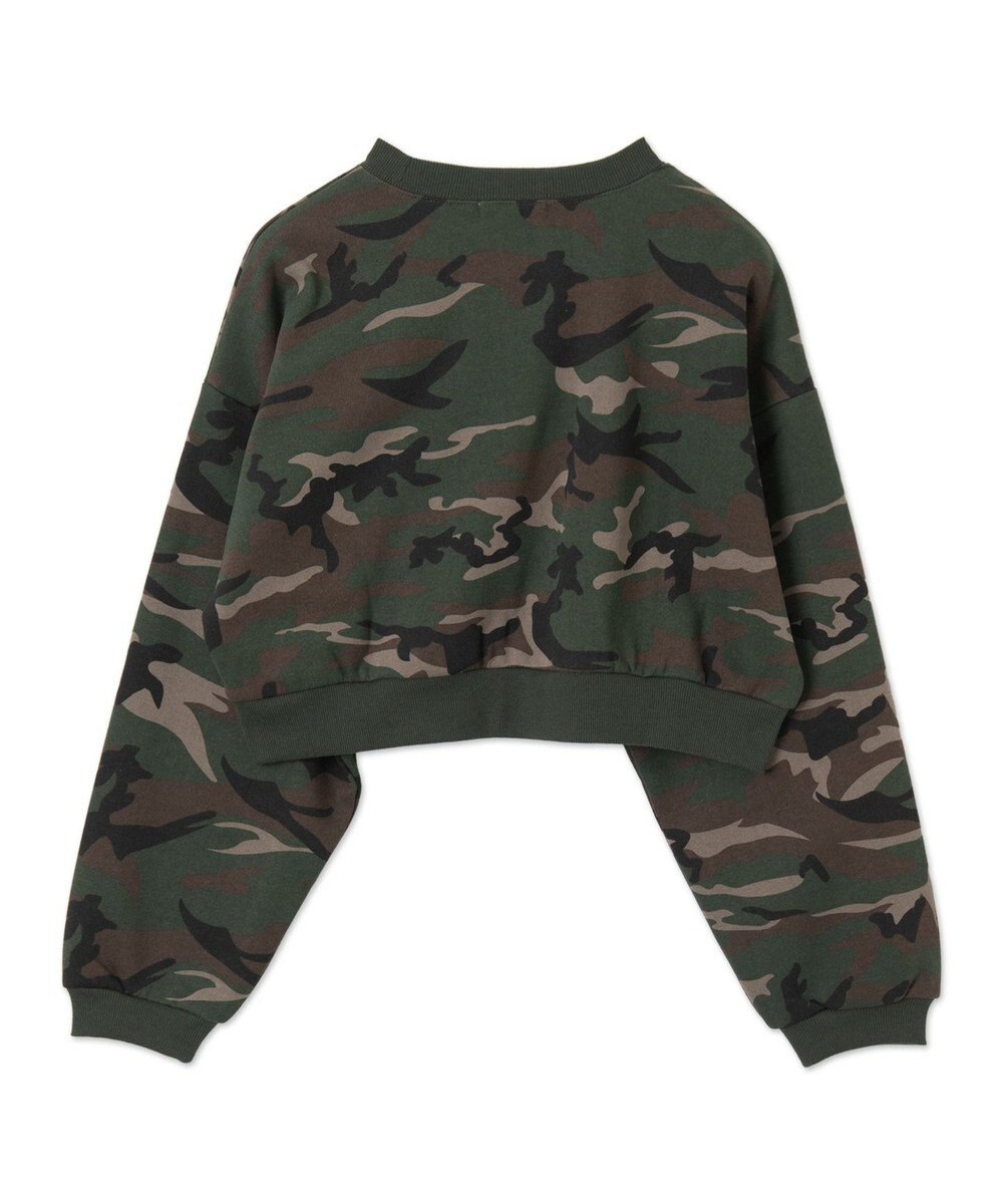 WEGO ラインストーンプルオーバースウェット 