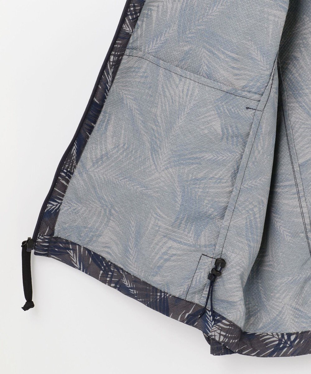 JOSEPH ABBOUD MOUNTAIN 【UNISEX】3Dエンボスリーフ パーカー 