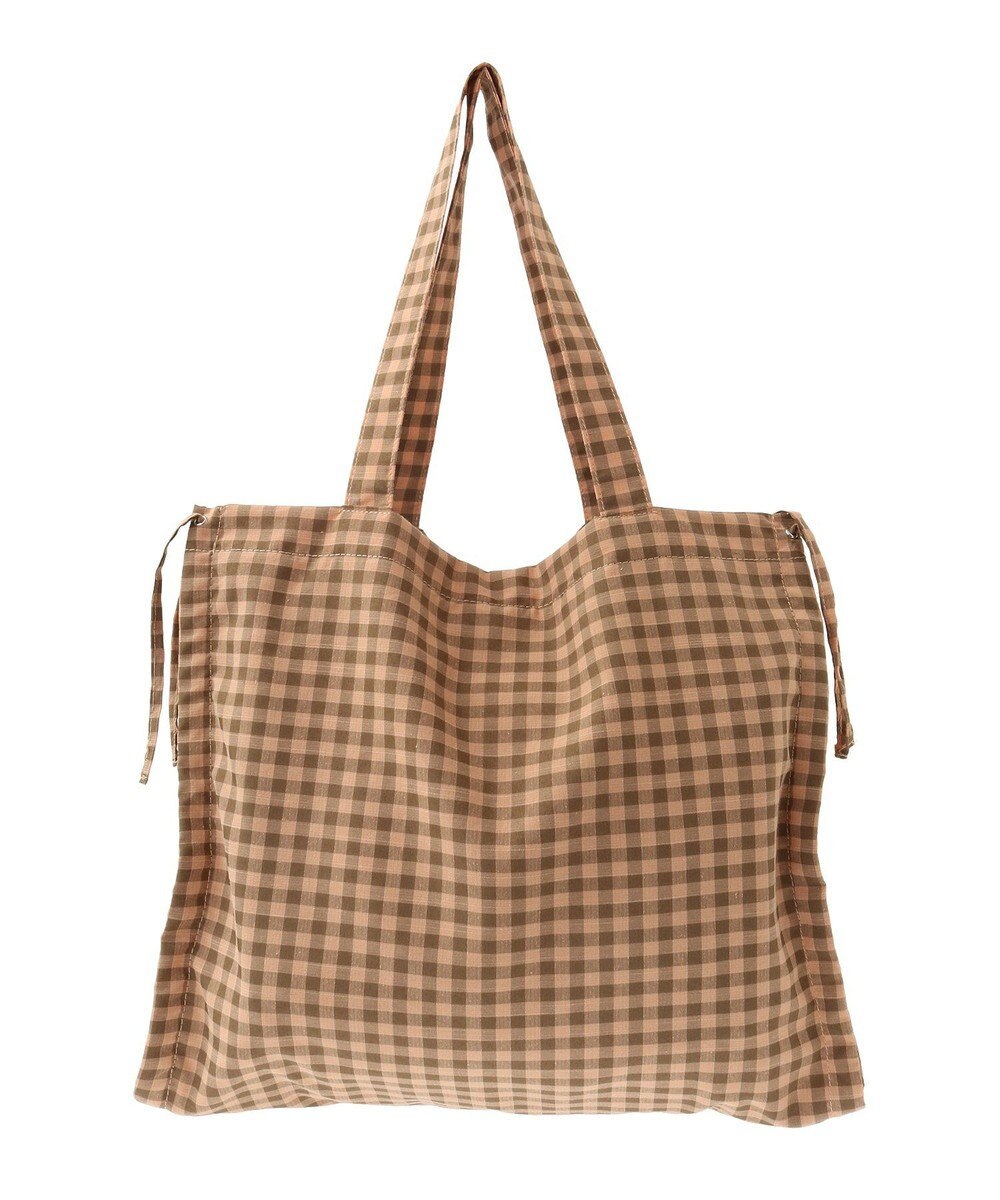 Green Parks ・ＱＵＯＮ　ギンガムリボントート 