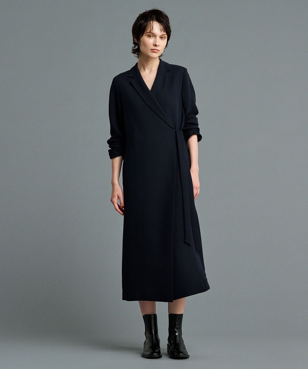 uncrave 【防しわ・洗濯機洗い可】ウォッシャブル ダブルクロス ワンピースコート（uncrave STANDARD） 