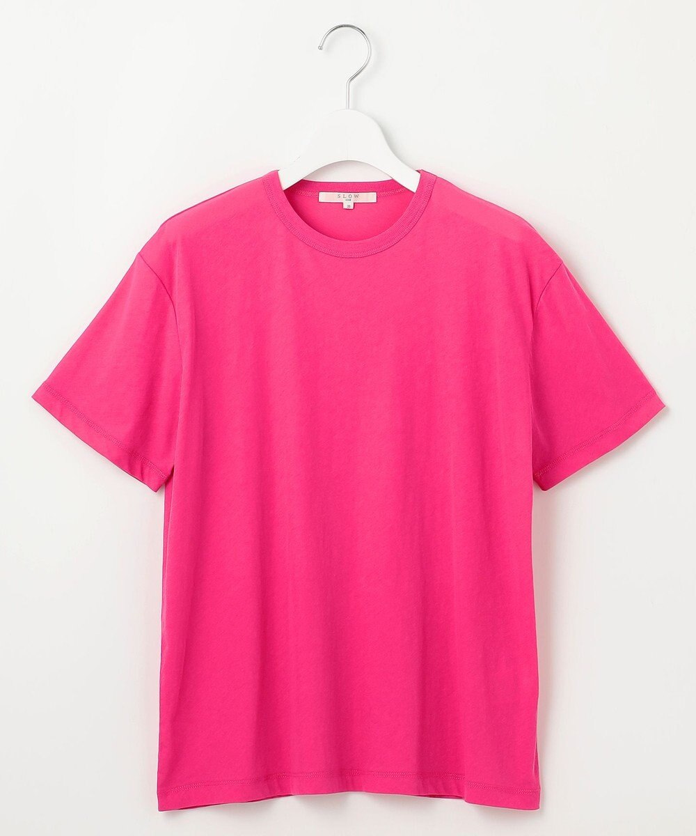 23区 【SLOW/WEB限定】シアーツイストシングルジャージー Tシャツ 