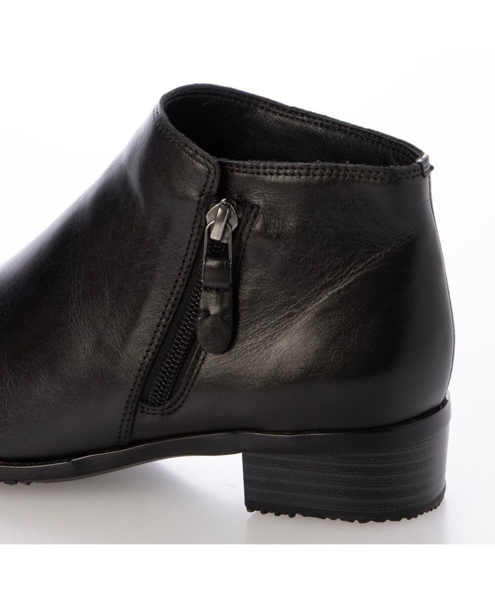 ing <ing>【WEB限定】【レイン対応】サイドファスナーショートブーツ 