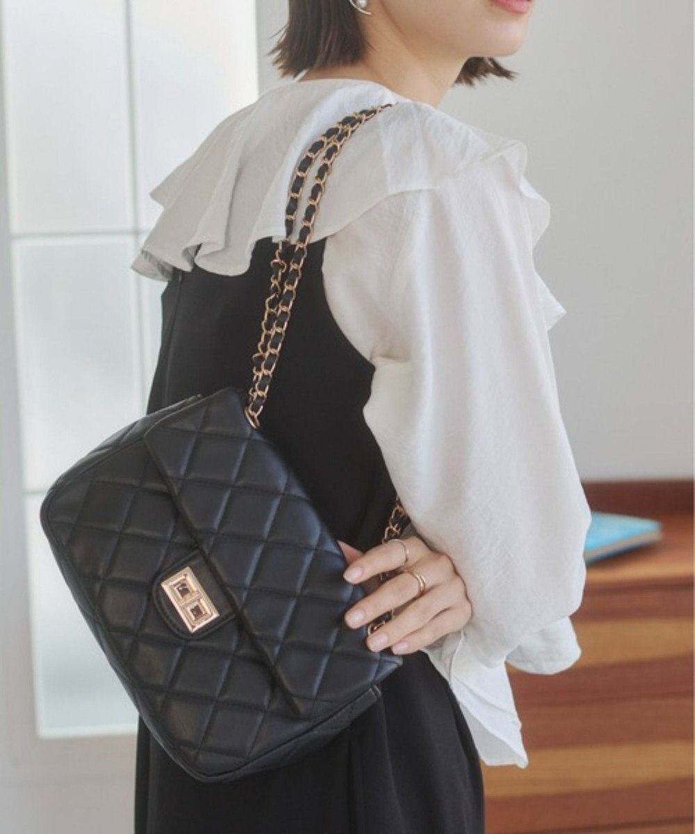 WEGO 【ANGIE VINTAGE】キルティングショルダーBAG 