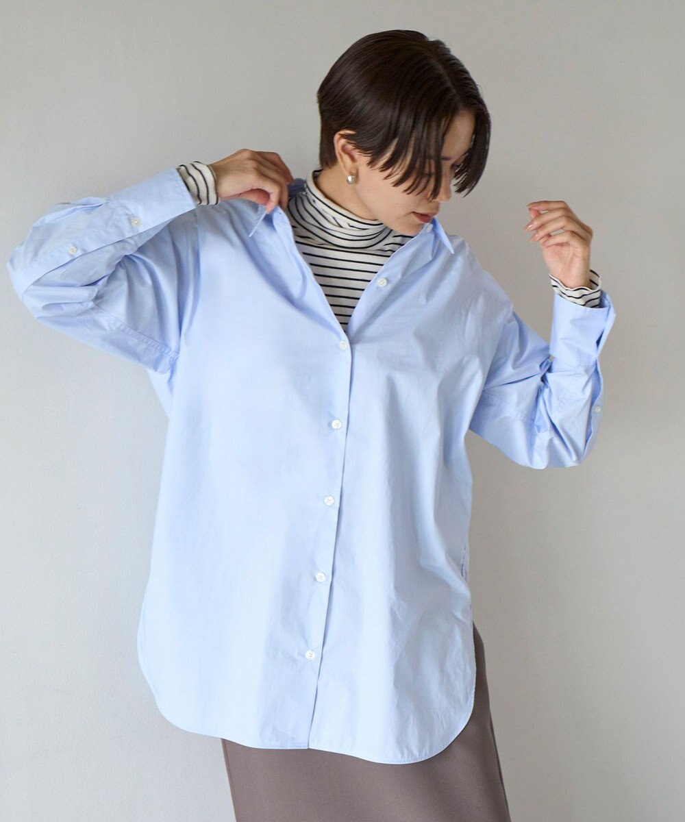 UNFILO 【抗菌防臭】イージーケア オーバー シャツ 