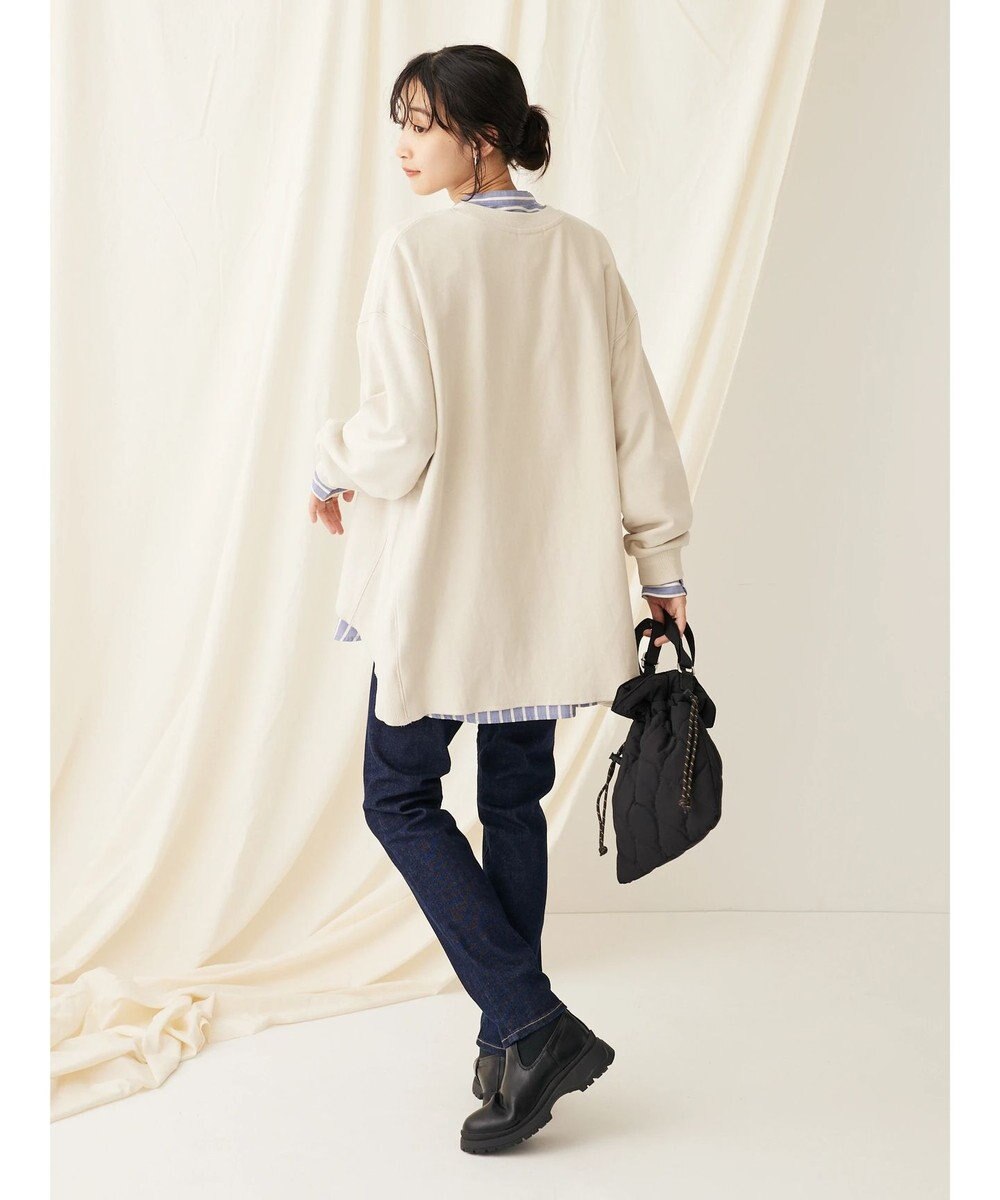 CRAFT STANDARD BOUTIQUE プリント裏毛チュニック 