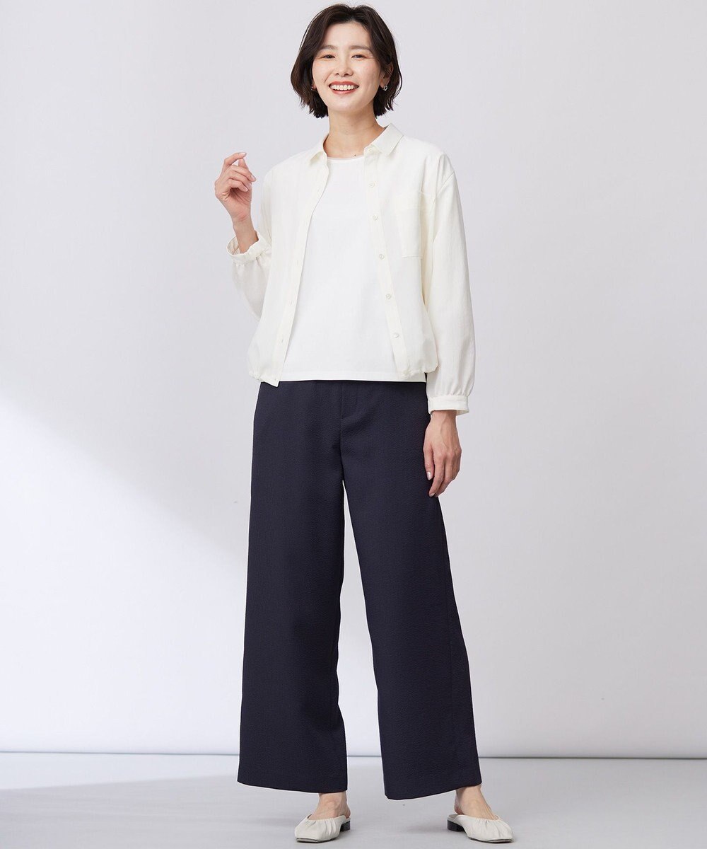 J.PRESS LADIES L 【WEB限定カラーあり・洗える】スムースジャージー カットソー 