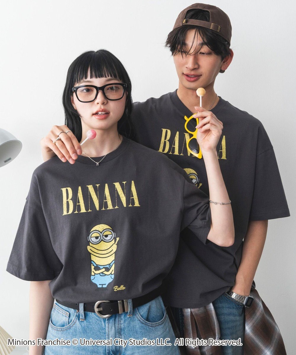 WEGO 【ミニオン / E.T. / バック・トゥ・ザ・フューチャー / デロリアン/ユニセックス着用ITEM/SMLサイズ展開】キャラクターズグラフィックT3（SS） 