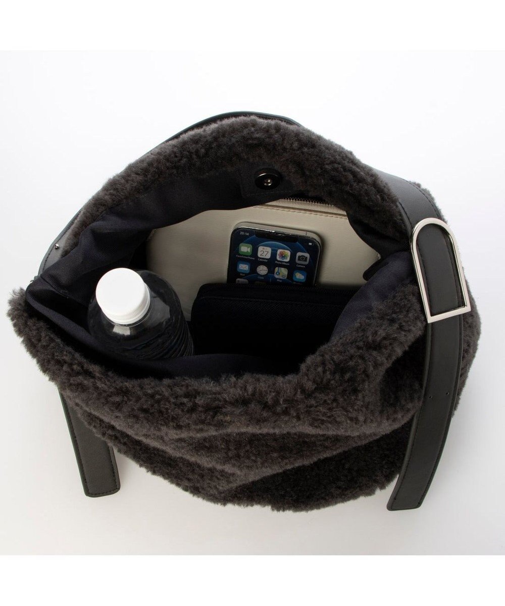 UNBILLION カシュカシュ cachecache / フリーハンドルボアショルダーバッグ 