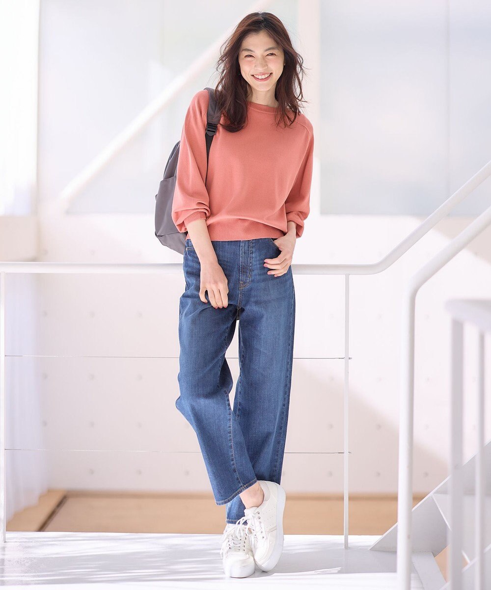 ANY 【洗濯機可】スプリングラグランニット 