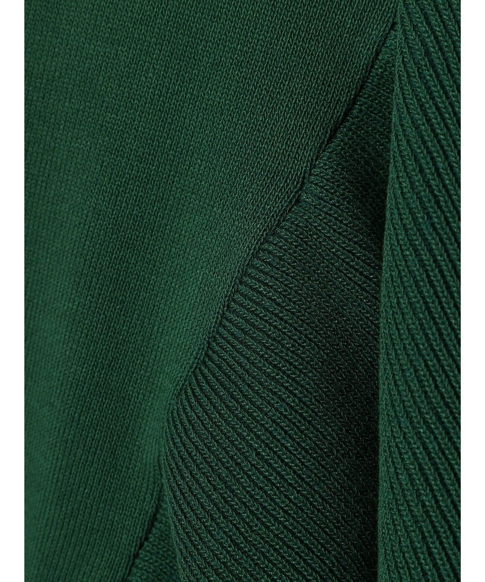 Green Parks 配色フリルニットプルオーバー 