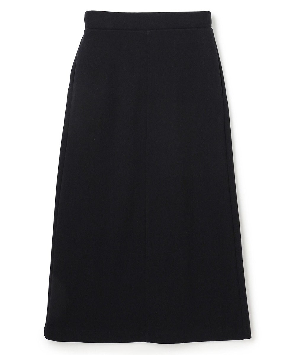 UNFILO L ブラッシュドジャージー Iラインスカート 