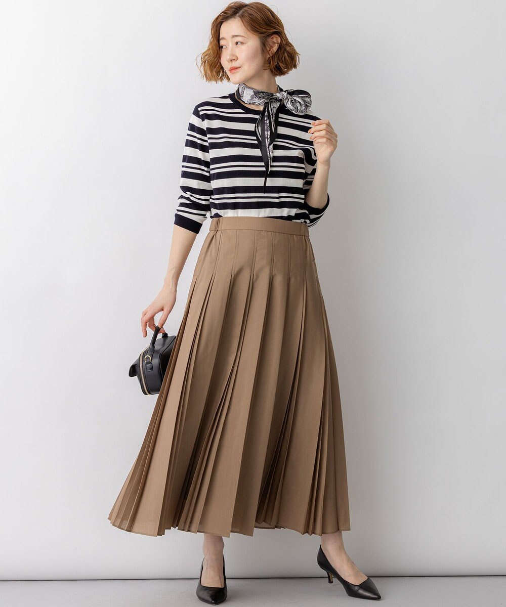 23区 スタンプ柄ダイヤ スカーフ 