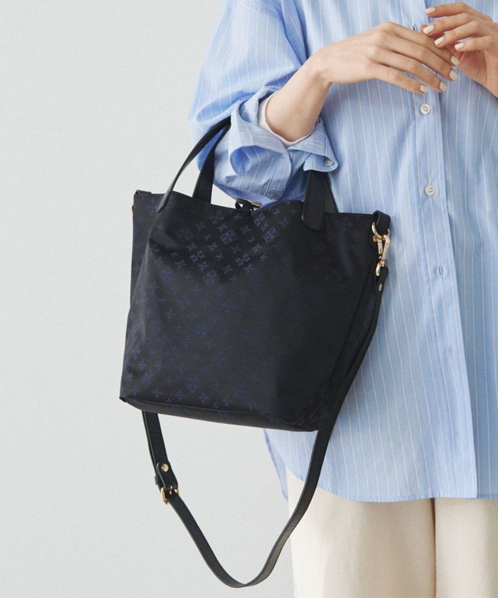 russet ナイロンジャガード2WAYタウントートバッグ(SF-260) 