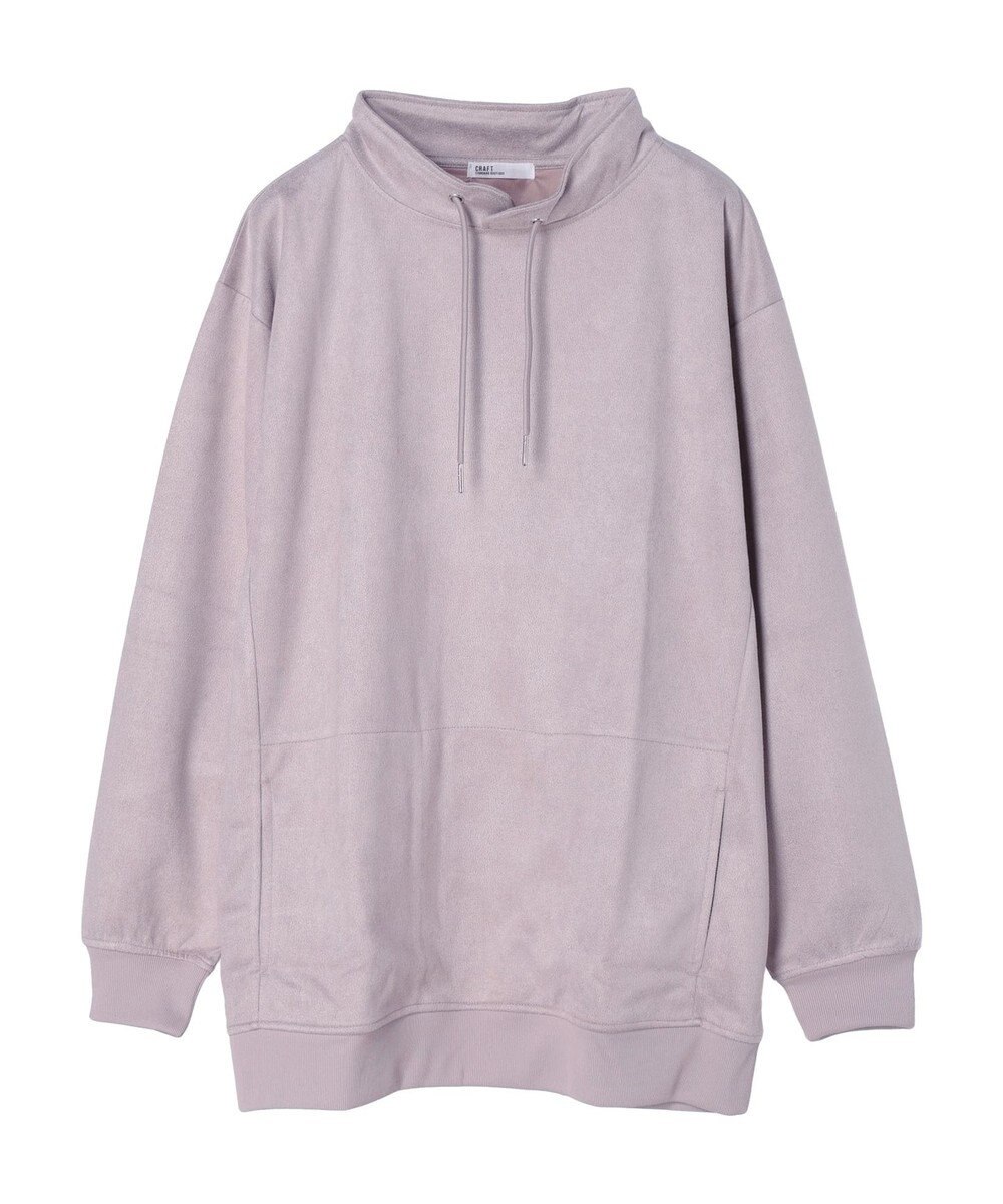 CRAFT STANDARD BOUTIQUE フェイクスエードスタンドプルオーバー 