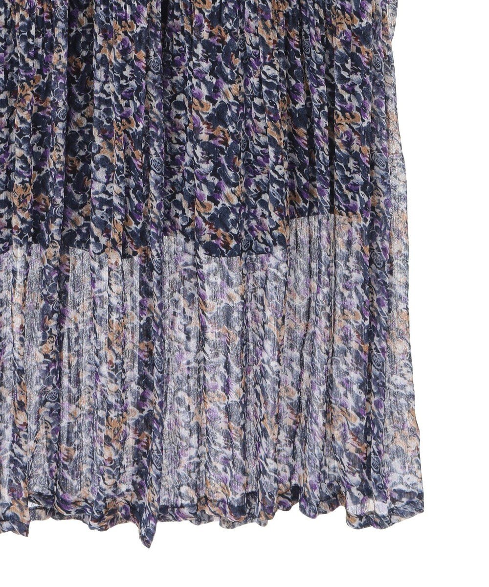 Green Parks マジョリカプリーツ柄スカート 