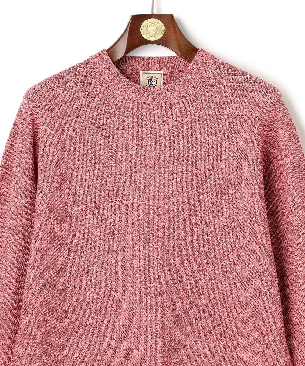 J.PRESS MEN ギマコットンカノコクルーネック ニット 