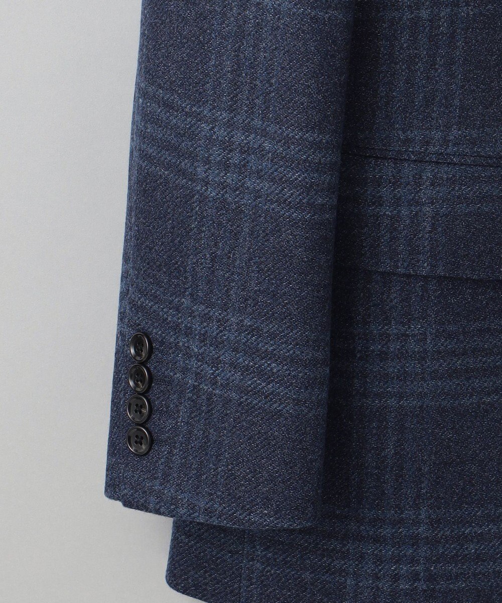 GOTAIRIKU 【Ermenegild Zegna/ゼニア】トロフェオ カシミヤ ジャケット_ネイビーチェック 