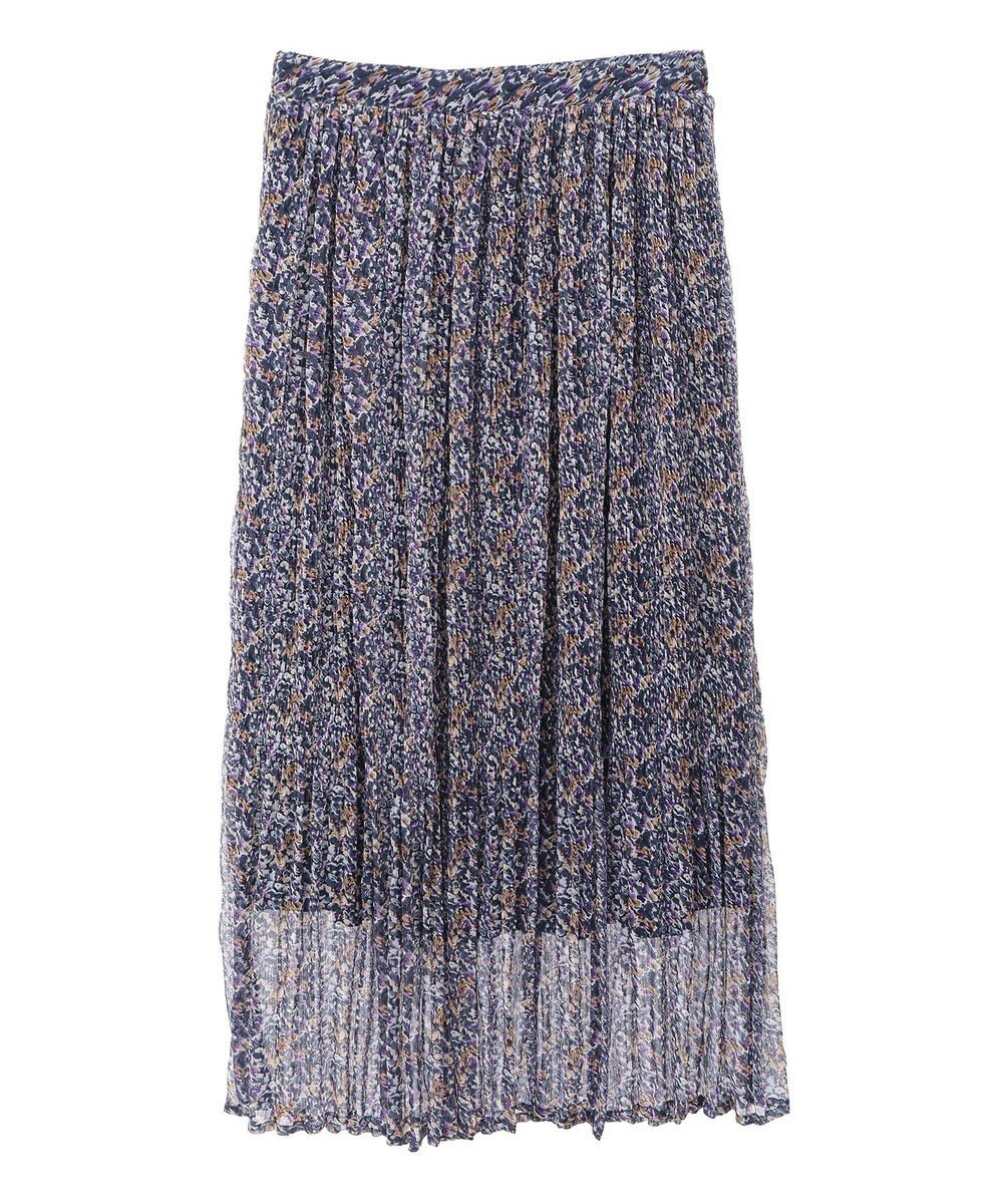 Green Parks マジョリカプリーツ柄スカート 