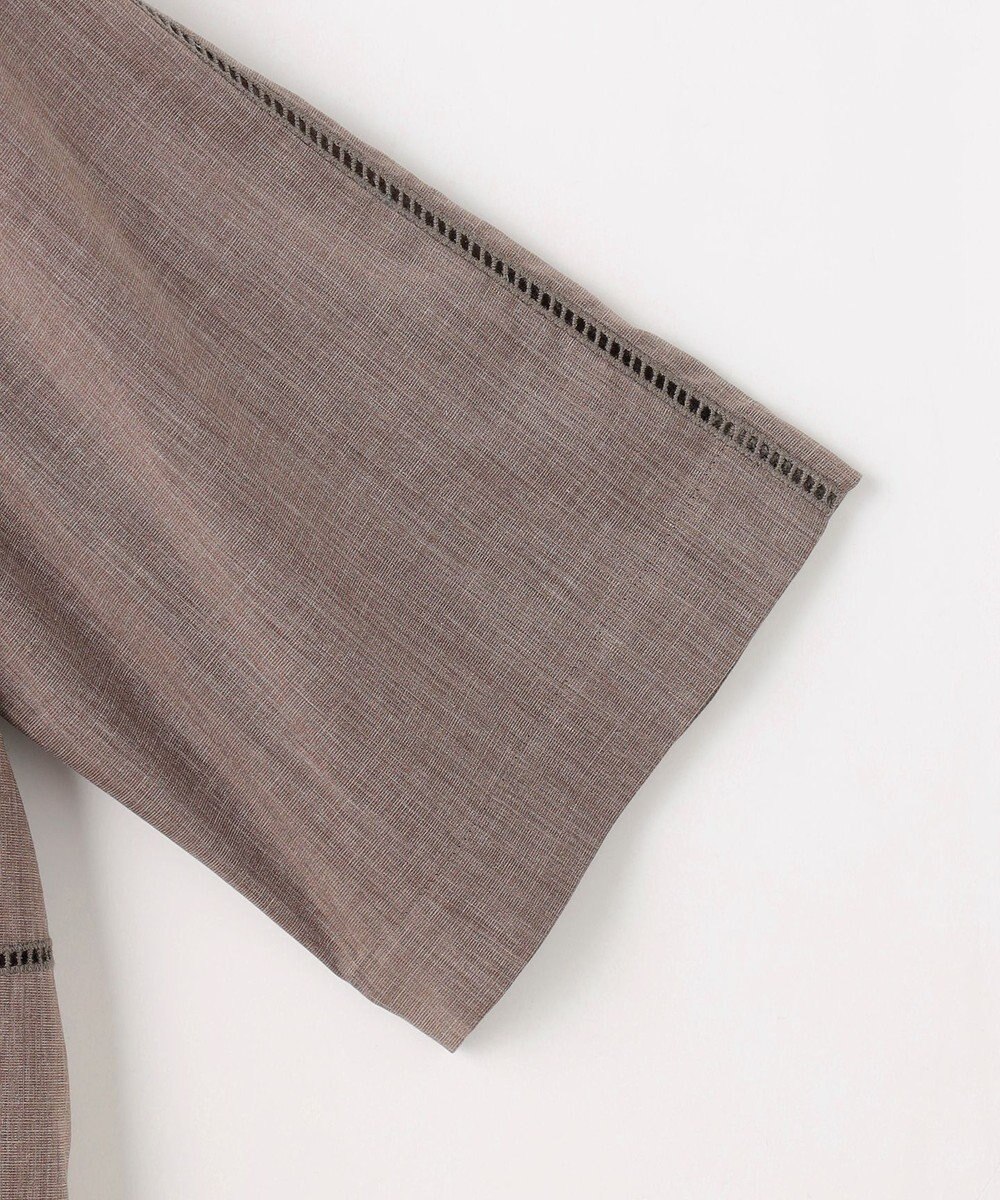 J.PRESS LADIES S 【WEB限定カラーあり・一枚で着映え】ラミー ポプリン ボクシーシャツ 