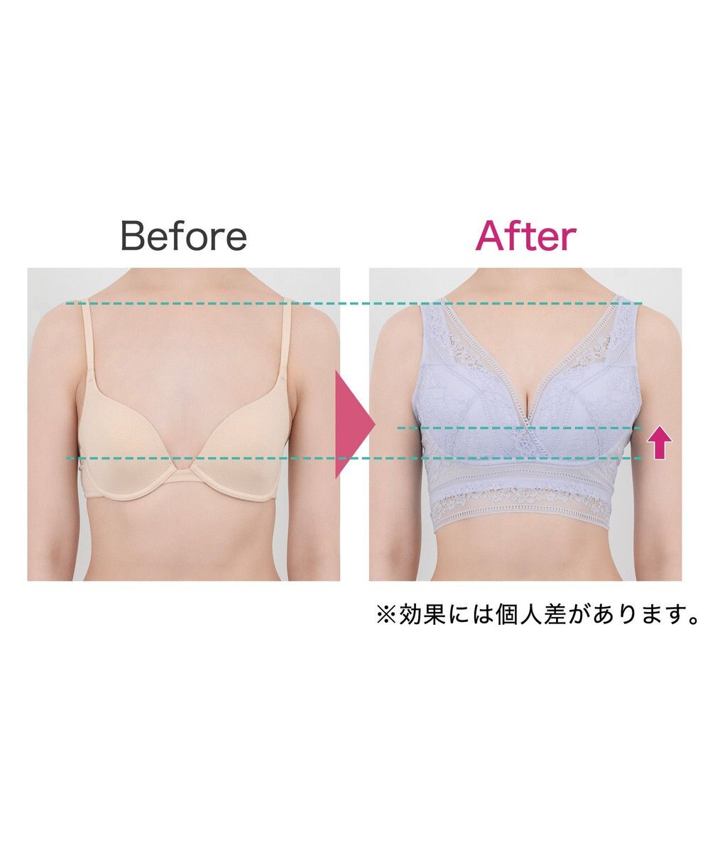 BRADELIS New York 【BRADELIS Me / ノンワイヤー・バストアップ】 Perfumyレーシィブラ24A1 