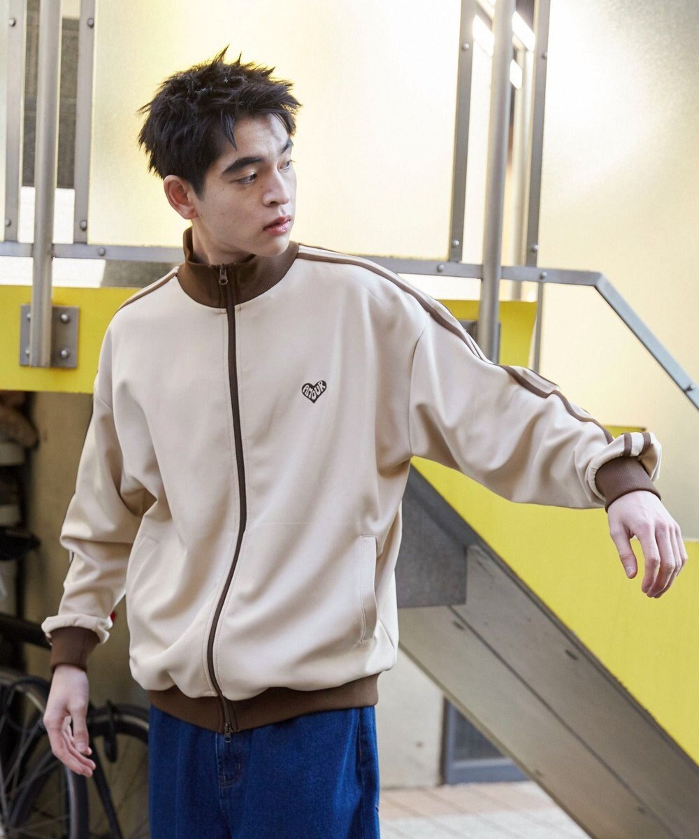 WEGO 【ユニセックス着用ITEM】ライントラックジャケット 