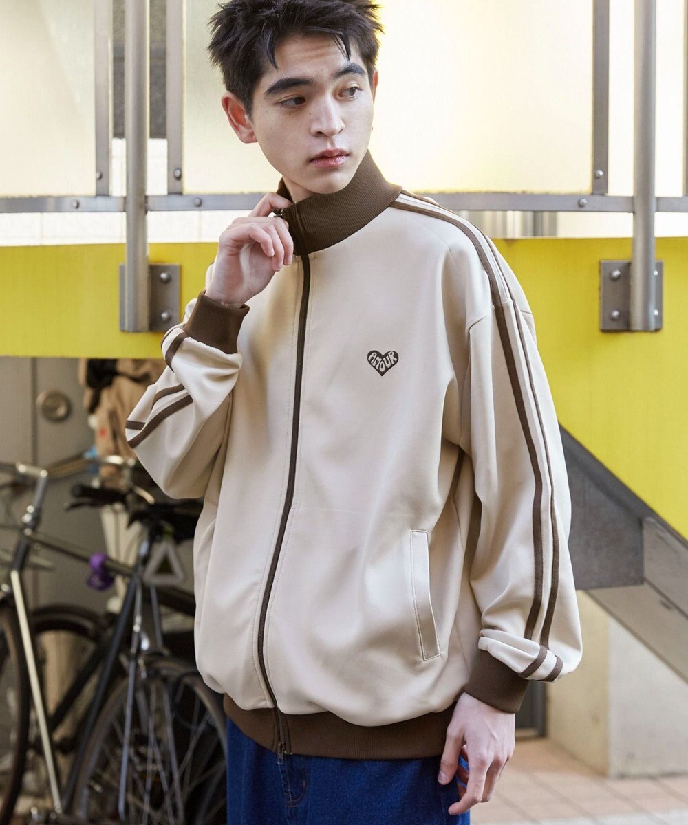 WEGO 【ユニセックス着用ITEM】ライントラックジャケット 