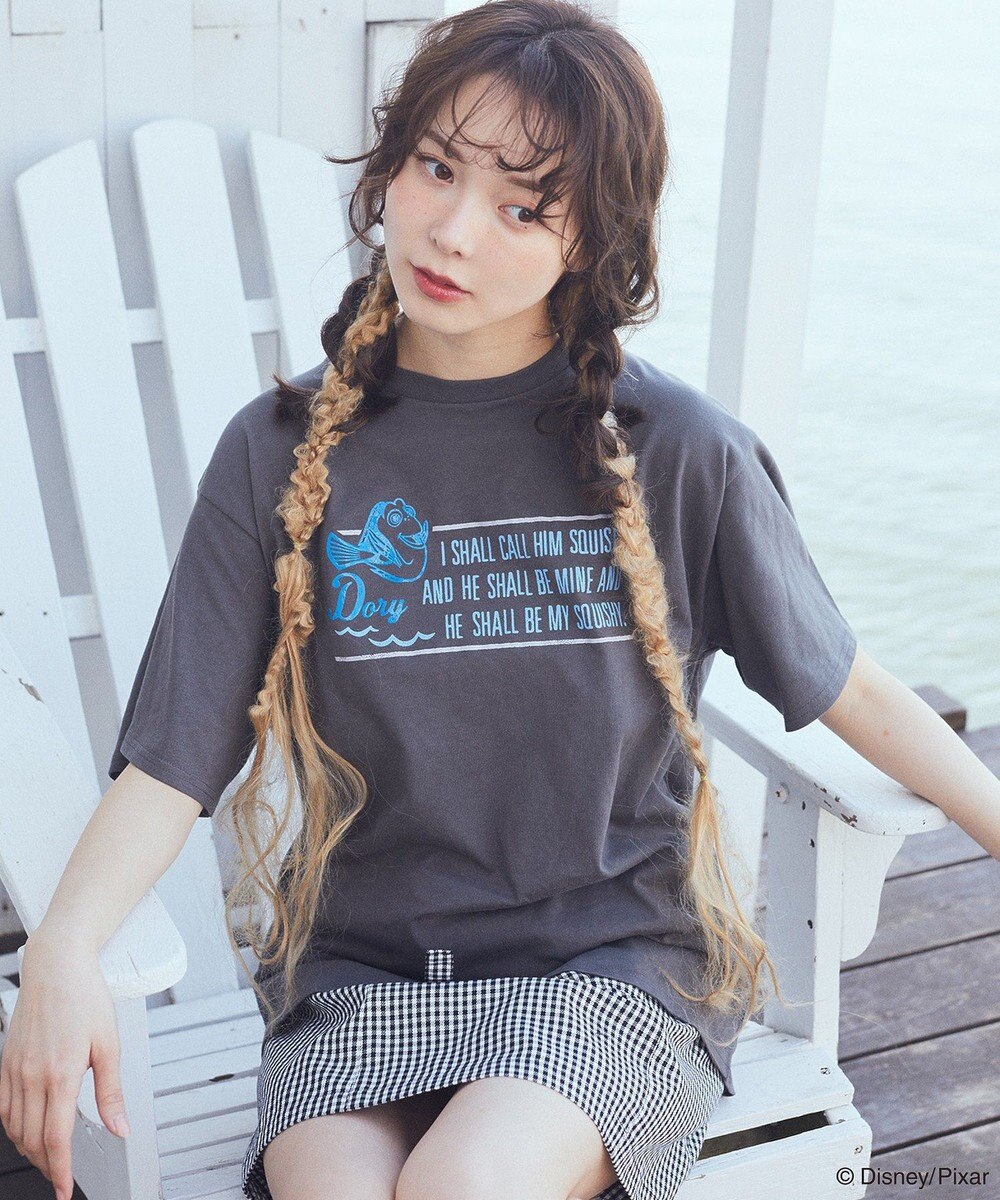 earth music&ecology Ｆｉｎｄｉｎｇ　Ｎｅｍｏ／シリコンプリントＴシャツ 