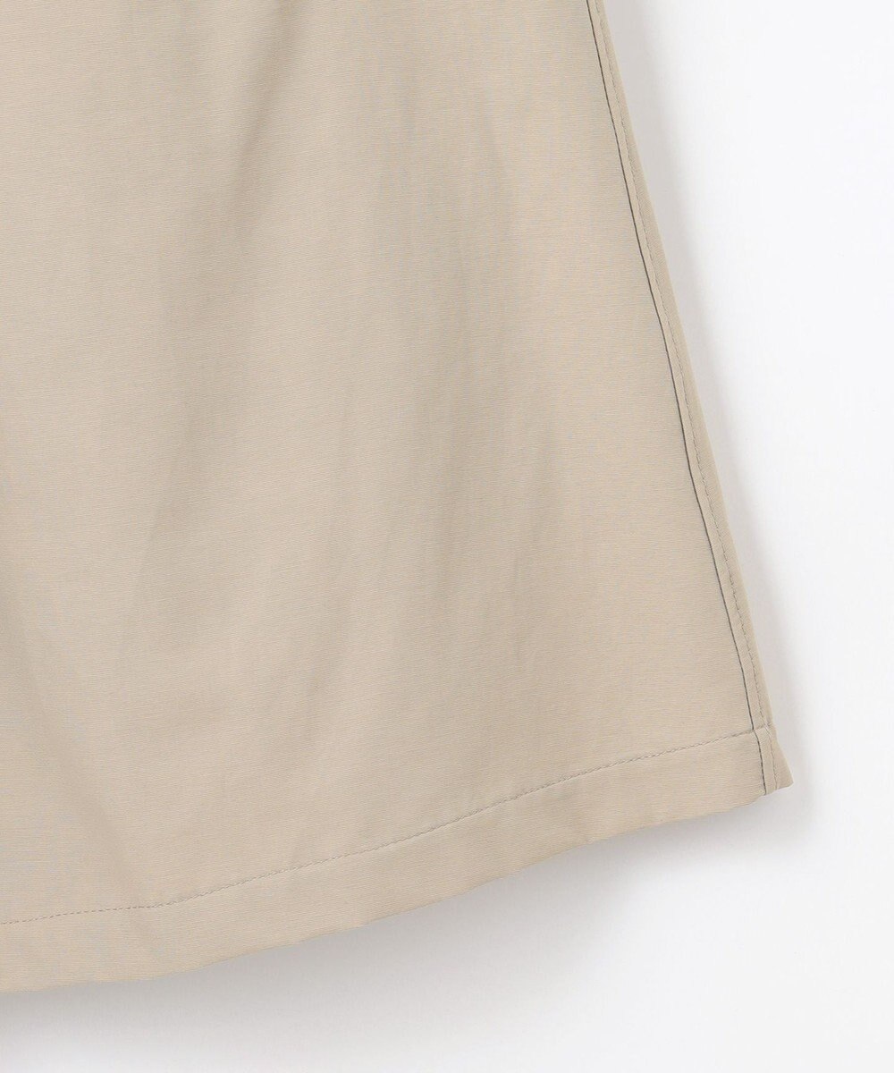 自由区 S 【撥水加工・洗える】コットンナイロンタッサーライナー付きスタンドカラー コート 