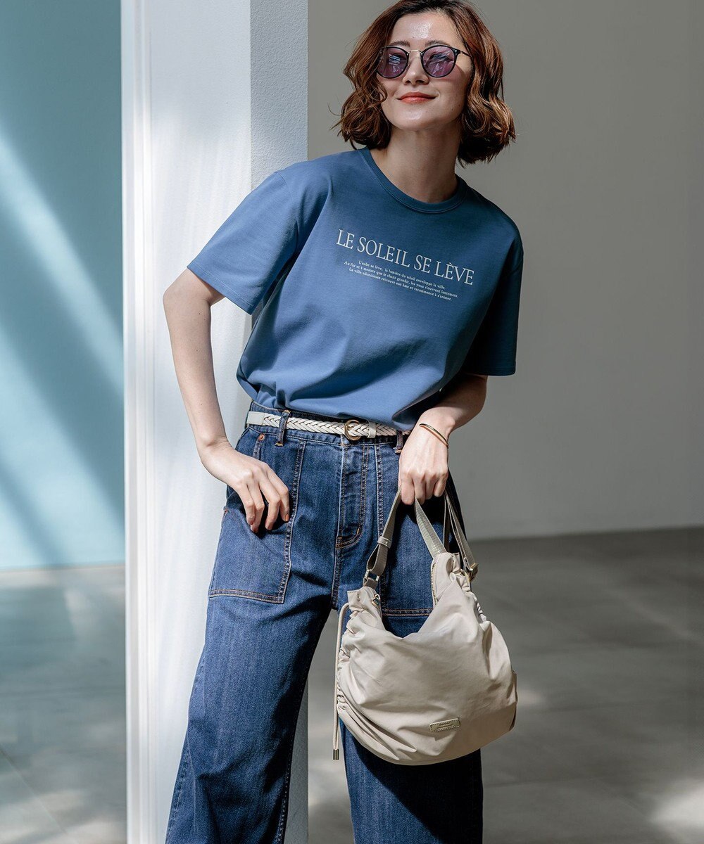 23区 L 【見上愛さん着用】23区 Summer DENIM ベイカーパンツ 