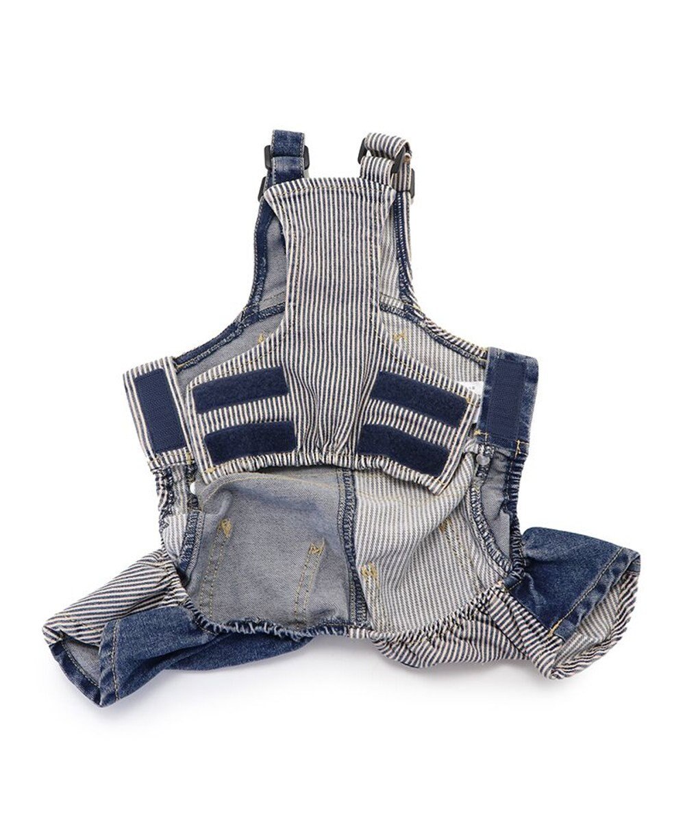 PET PARADISE Ｌｅｅ パッチワーク オーバーオール パンツつなぎ【小型犬】 