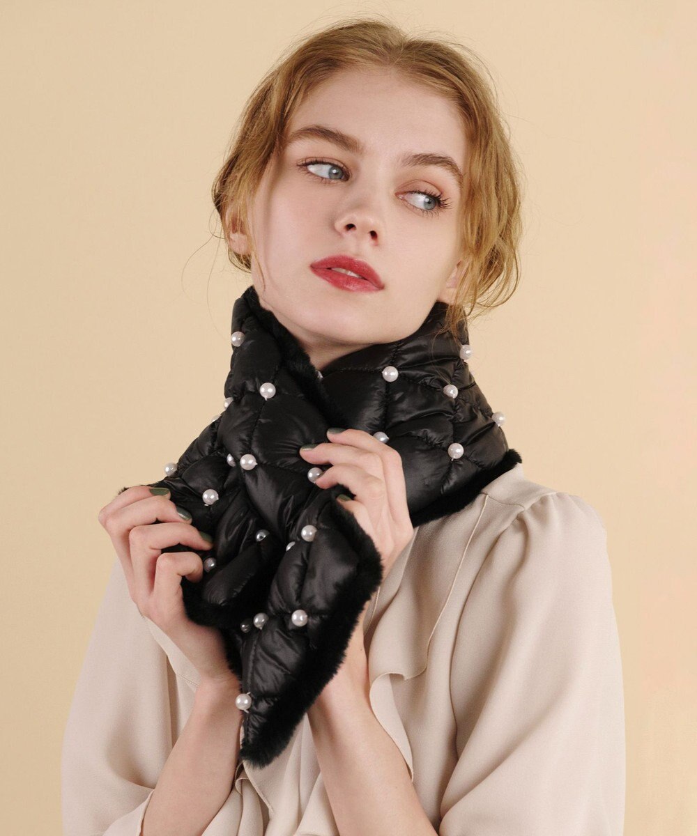 TOCCA 【リバーシブル】PEARL FUR REVERSIBLE TIPPET ティペット 