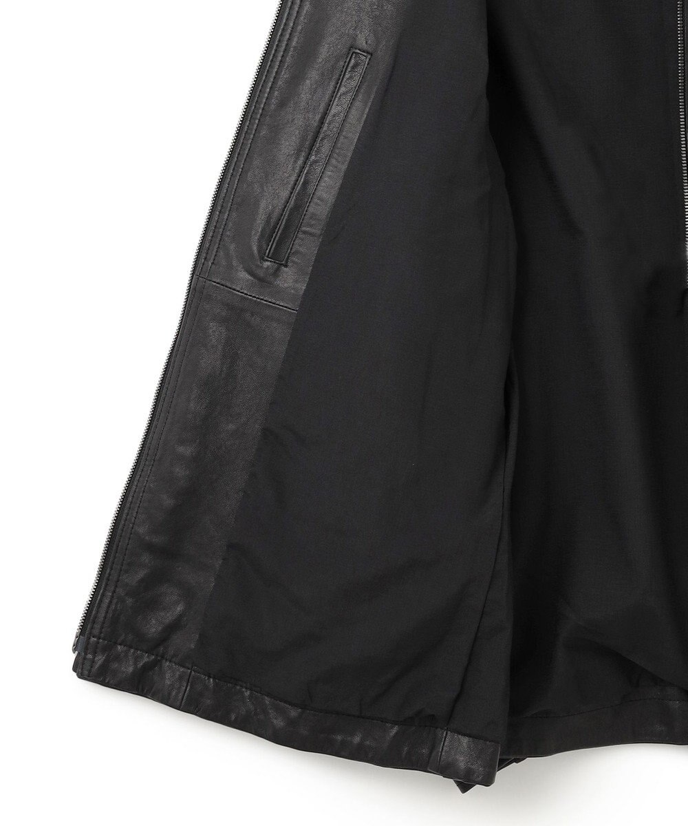 JOSEPH HOMME 新素材【シャツ感覚で羽織れる軽さ】シュリンクエアレザー　ブルゾン 