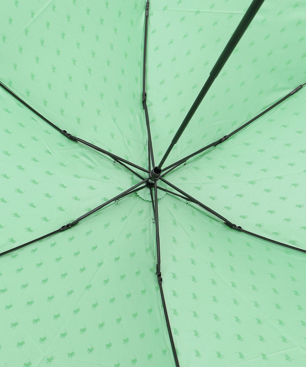 MOONBAT POLO RALPH LAUREN（ポロ ラルフローレン） 折りたたみ傘 PPジャカード 