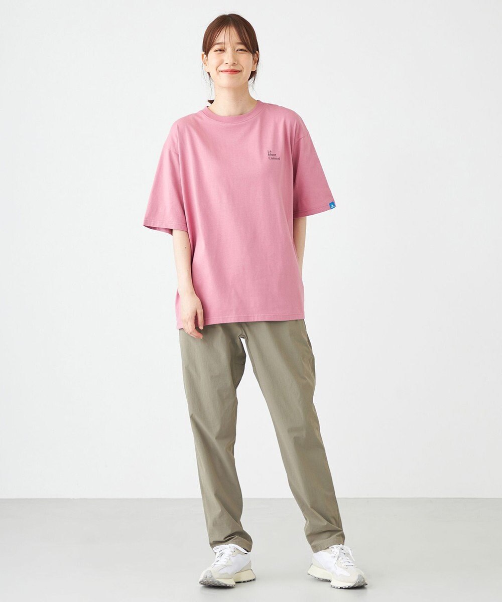 SHARE PARK LADIES 【EC限定カラーあり・UVカット・吸水速乾】カラフルロゴバックプリントＴシャツ 