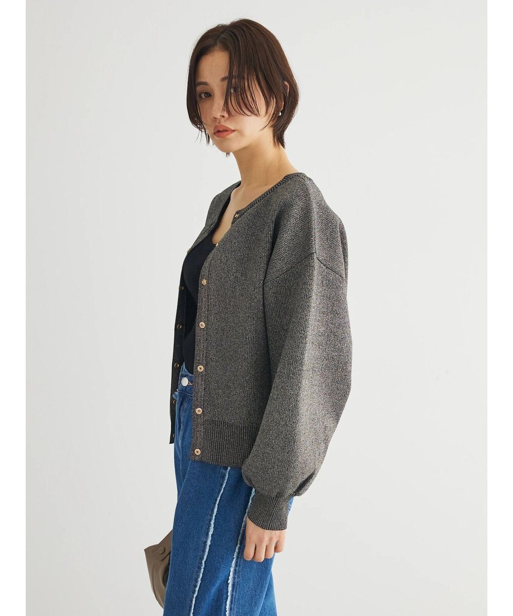 Green Parks ・ＥＬＥＮＣＡＲＥ　ＤＵＥ　２ｗａｙ　ラメカーディガン 