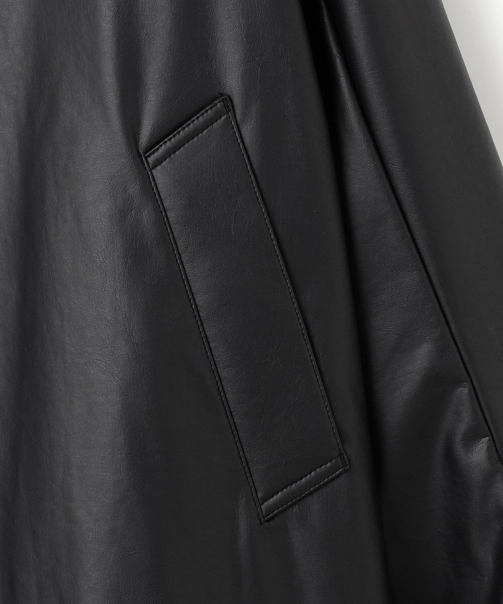 J.PRESS MEN 【プロテインレザー】ステンカラーコート 