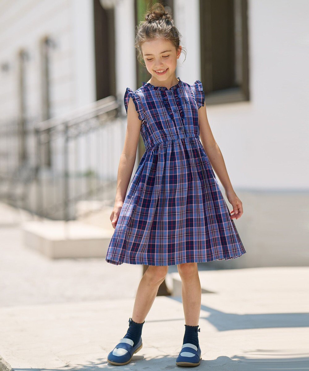 組曲 KIDS 【150-160cm】ブリティッシュ ワンピース 