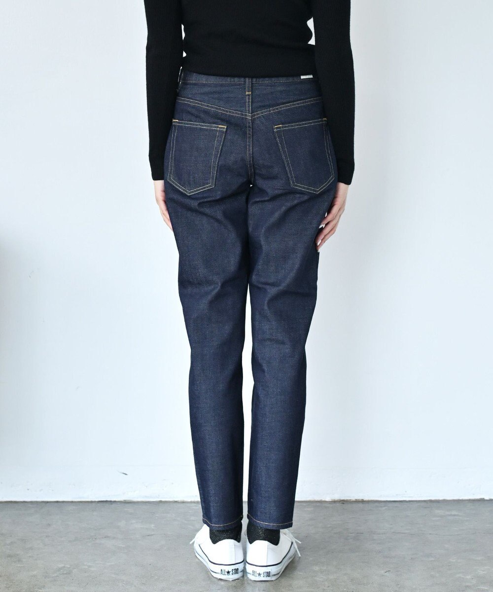 caqu FS relaxpencil Ⅱ 腰回りユッタリ テーパードデニム 