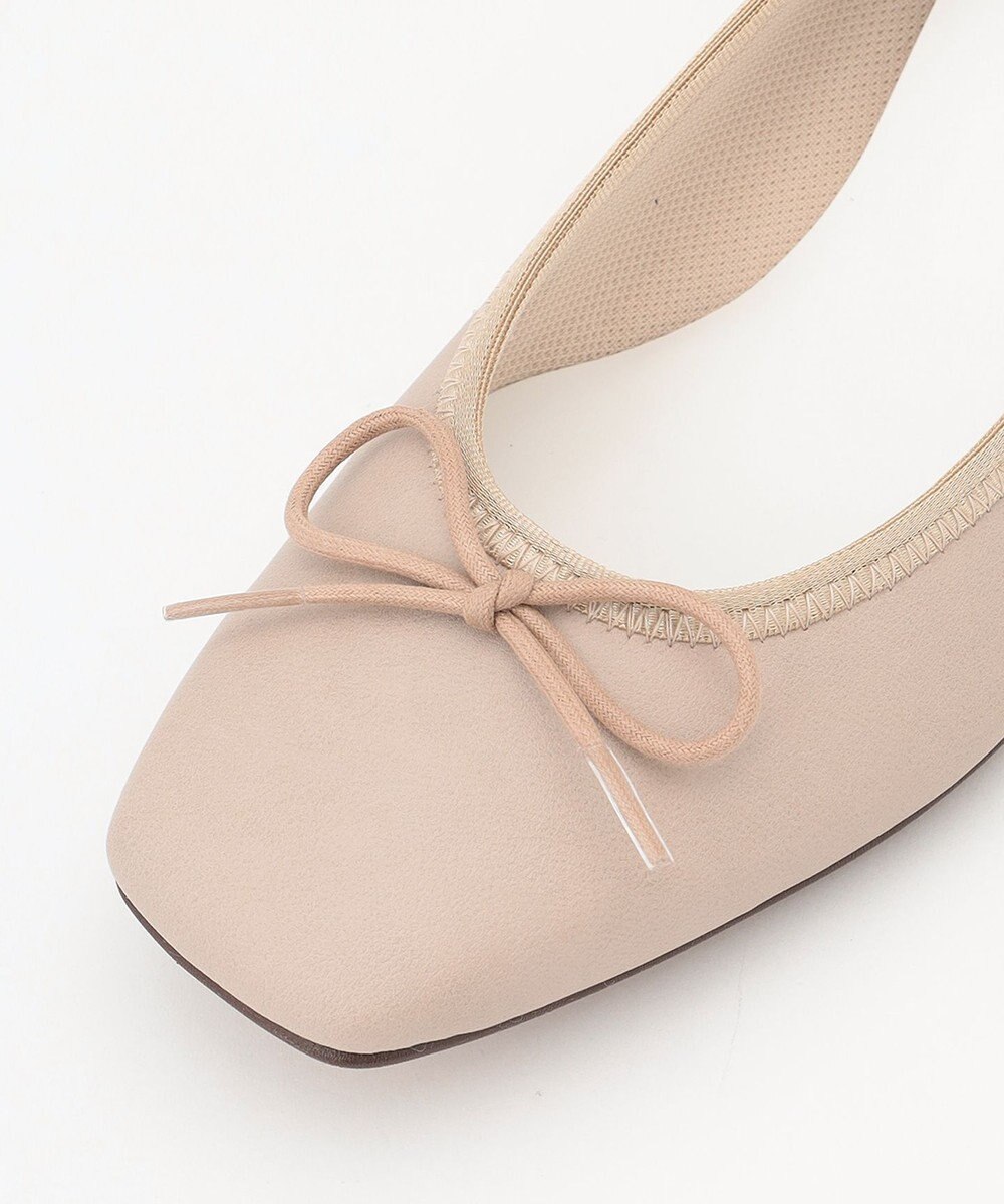 組曲 【晴雨兼用・撥水・低反発】バレエパンプス(Basic Color) 