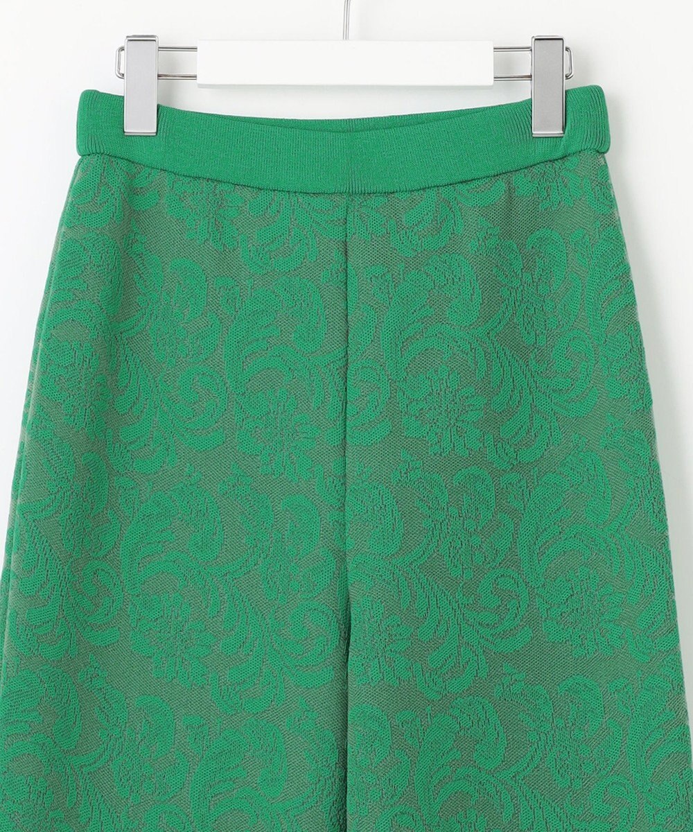 自由区 【Premium Collection】レースジャガードニット パンツ 