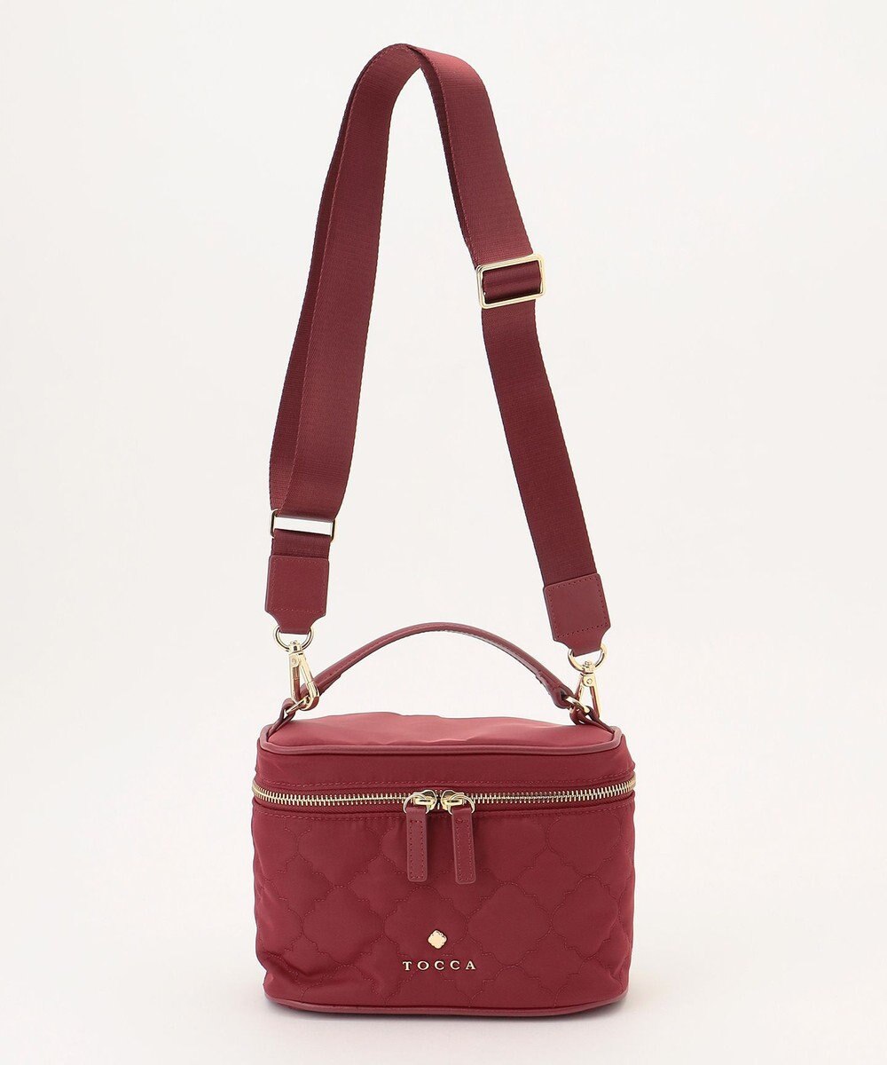 TOCCA CHECKER CLOVER VANITY ヴァニティバッグ 