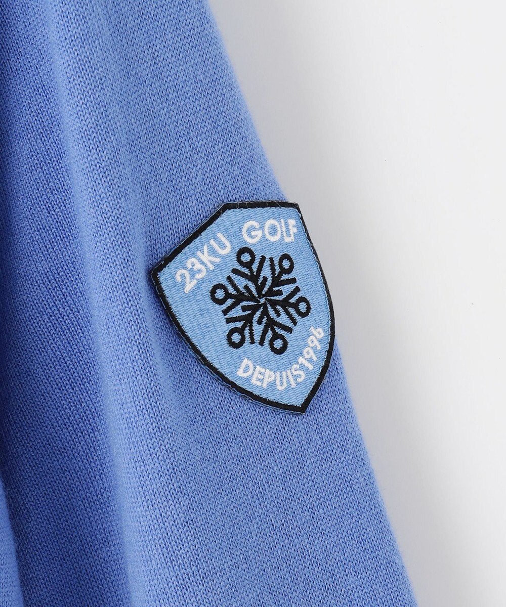 23区GOLF 【MEN】【手洗い可】裏地付き Vネックニット 